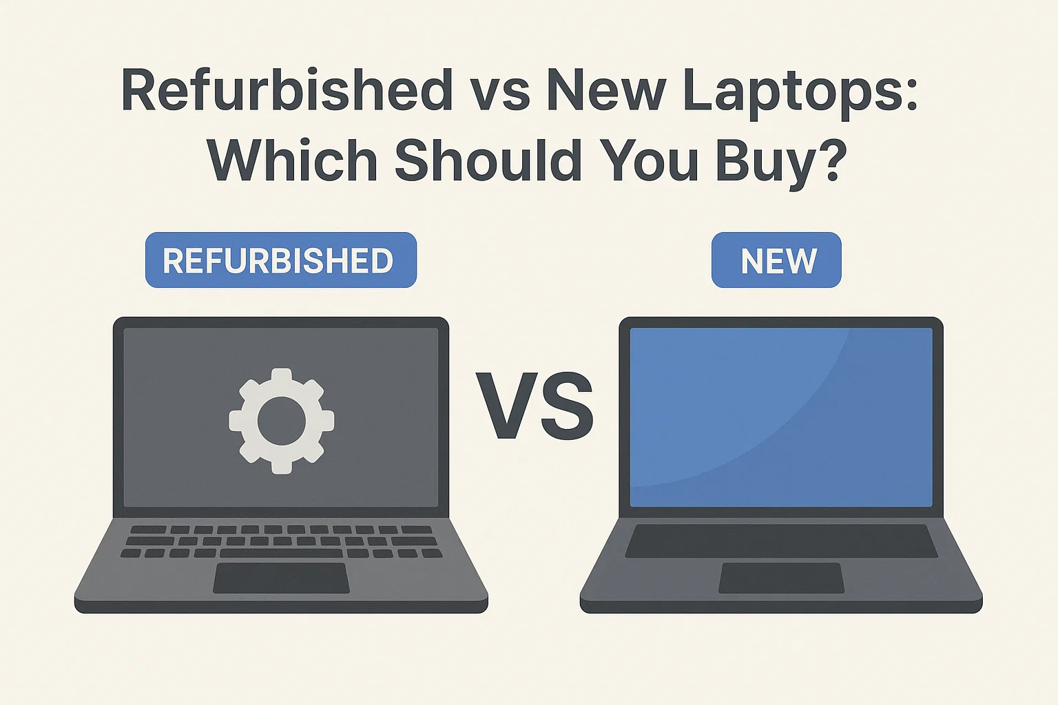 Refurbished vs New Laptops
